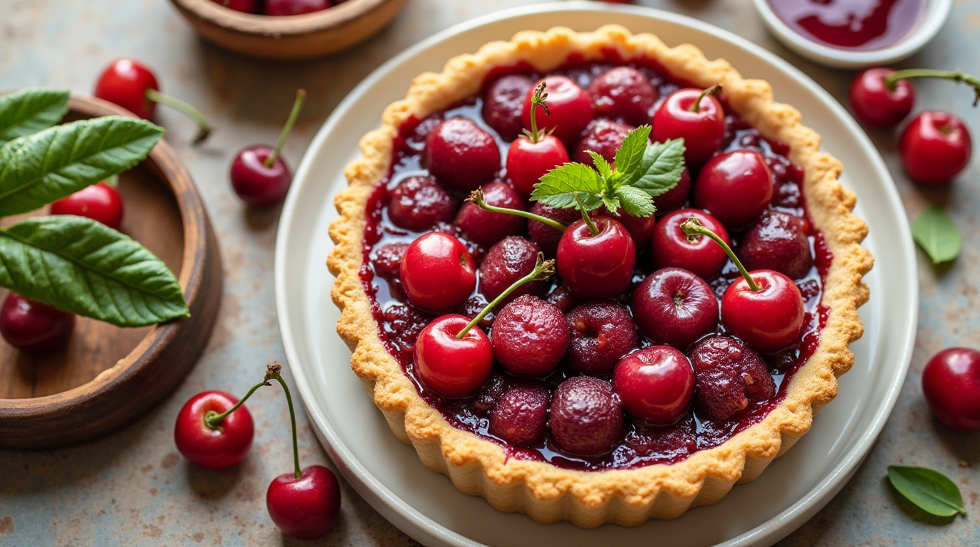 cherry tart