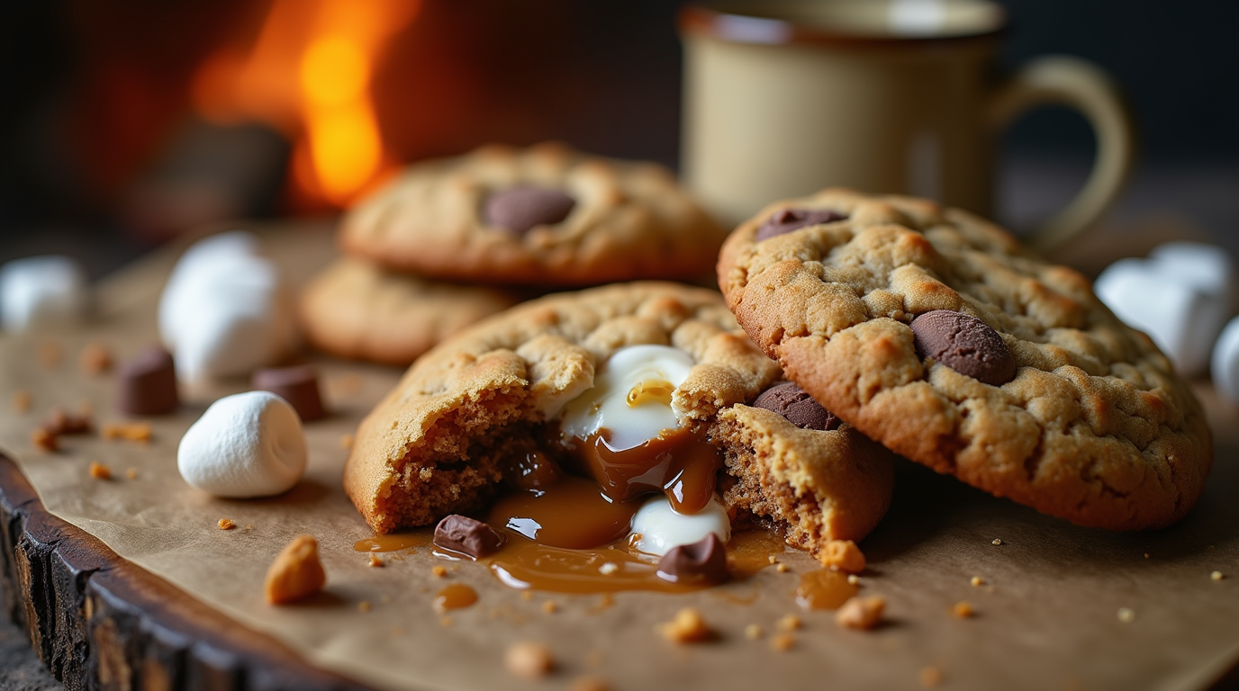 s'mores cookies