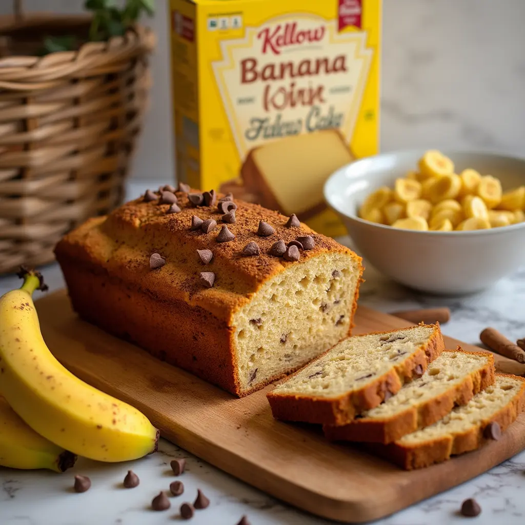 cake mix banana bread