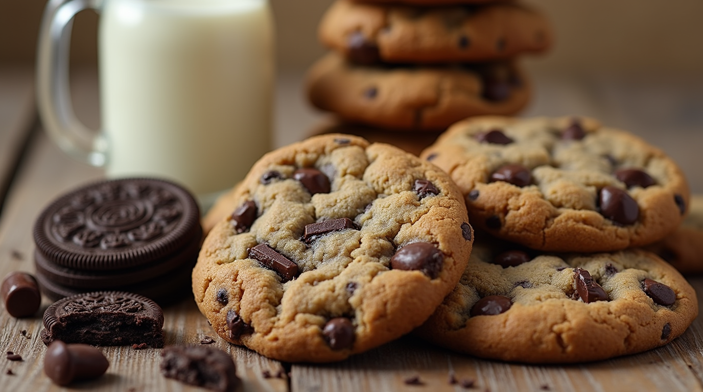 oreo chocolate chip cookies