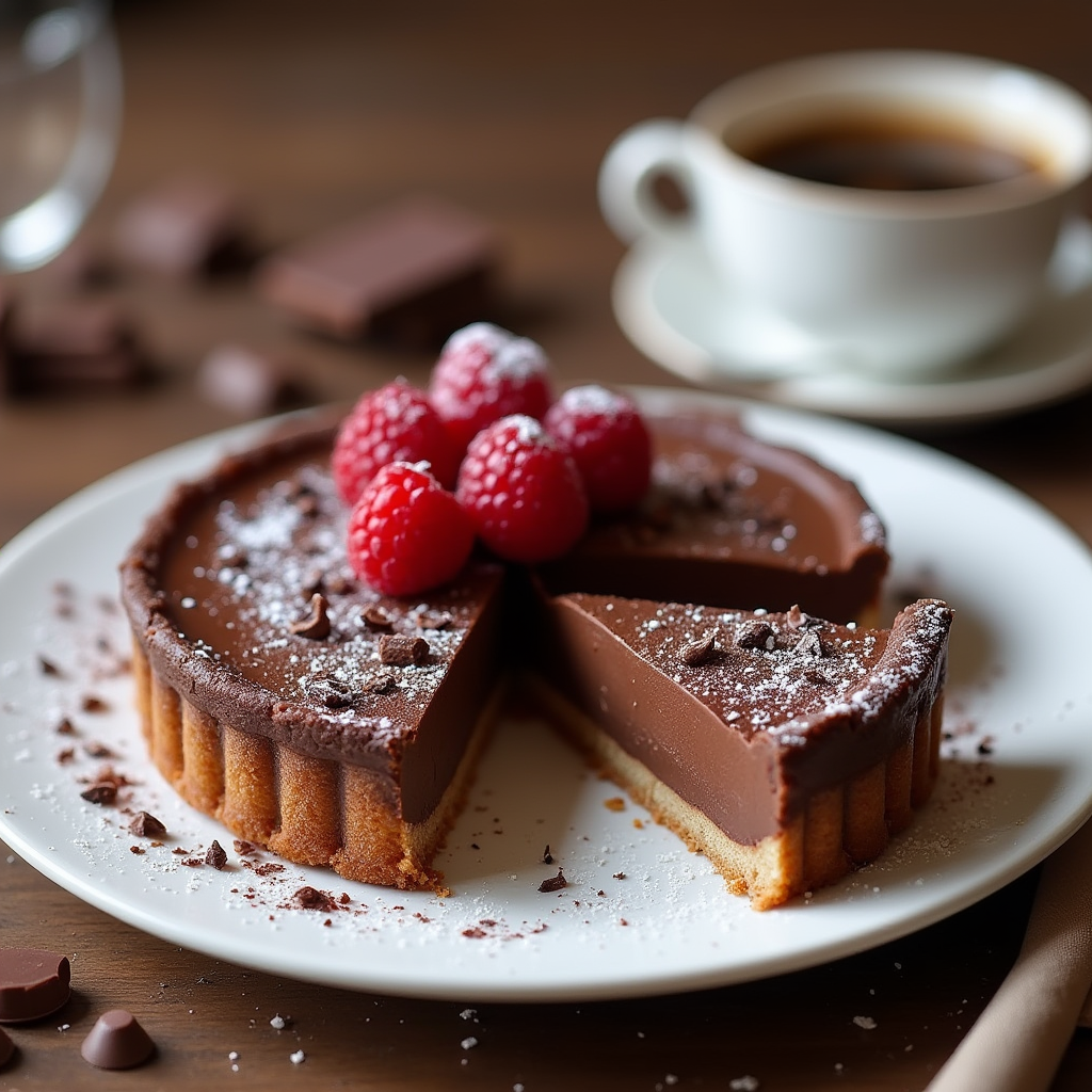 chocolate tart